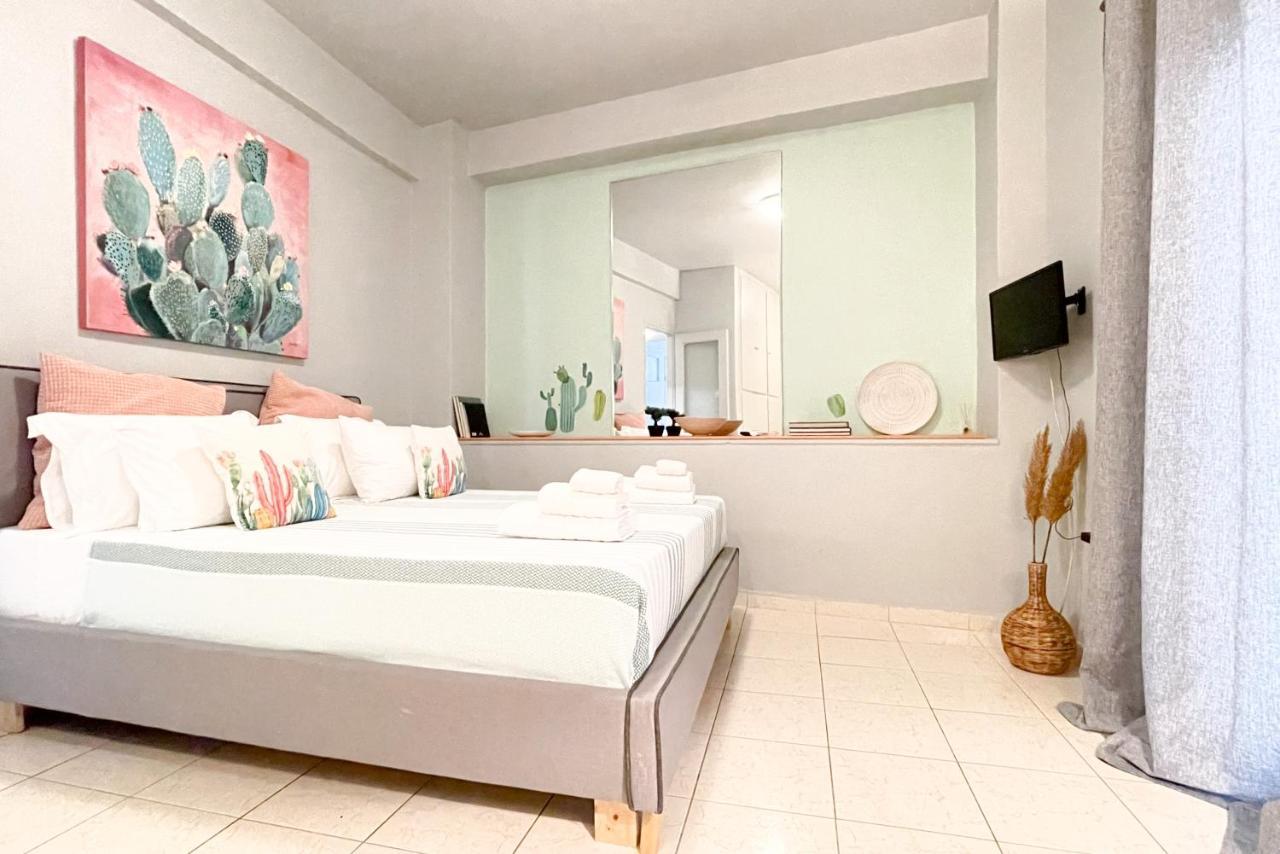 Cute 1Br Apt With Balcony In The Heart Of The City Athen Exterior foto